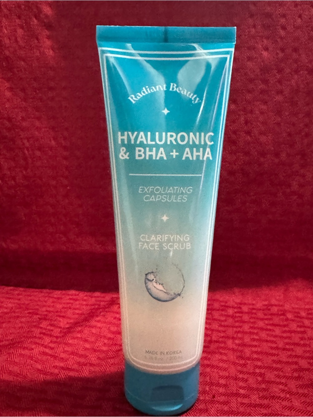 Hyaluronic & BHA + AHA Clarifying Face Scrub